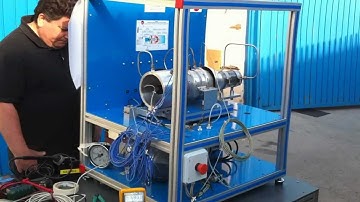 Axial Flow Gas Turbine Jet Engine