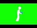 Teacher bring the books icon green screen | animated icon green screen