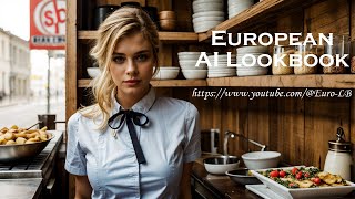 [4K] European Ai Lookbook- Street Food Pro