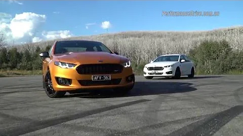 2016 Ford Falcon XR6 Sprint & XR8 Sprint (B-roll); driving shots, engine sounds