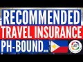 🔴TRAVEL UPDATE: HIGHLY RECOMMENDED TRAVEL INSURANCE WITH COVID-19 COVERAGE FOR TRAVELERS TO PH