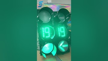 Full ball traffic light countdown timer and traffic light arrow countdown timer (Sinowatcher)