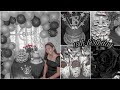 Black Themed Birthday Party | Debut Vlog