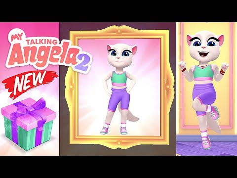 My Talking Angela 2 New Update New Gym Clothing Outfit Unlocked my-talking-angela-2-new-update-new-gym-clothing-outfit-unlocked