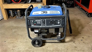 ETQ Generator Will Not Start / Running Too Fast