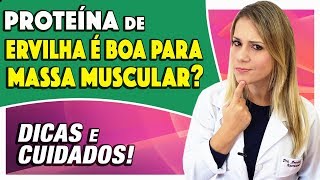 Proteína de Ervilha é Boa para Massa Muscular? Emagrece? É Completa?