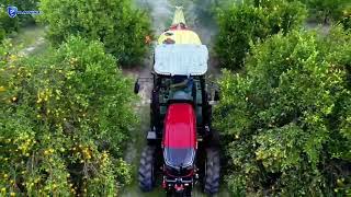 Lansu’s 90-130HP Tractor: Precision Spraying for Thriving Orchards 🌳🚜