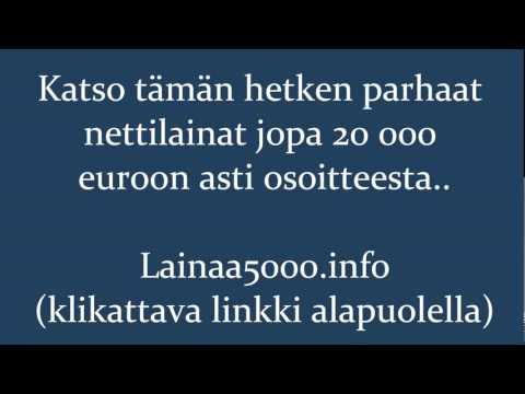 Video: Lainan Ennenaikaisen Takaisinmaksun Hienovaraisuudet