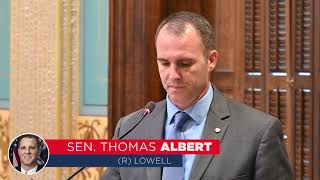 Sen. Albert votes against unaffordable scholarship plan