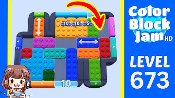 Color Block Jam Level 673 Solution Walkthrough