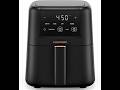 Chefman Air Fryer – 4-in-1 Slim 3.5 QT Airfryer, Air Fry, Bake, Dehydrate, Frozen, 450°F Max Temp