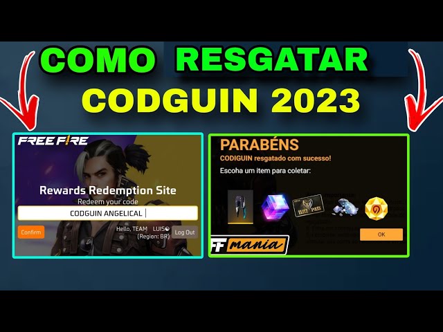 COMO RESGATAR CODIGO NO FREEFIRE 2023 COMO RESGATAR CODIGUIN NO