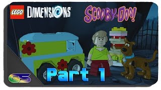 Lego Dimensions - Scooby Doo World - Gameplay 100% Completion Part 1