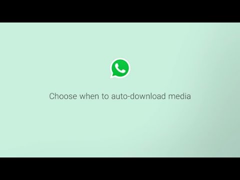 WhatsApp otomatik indirme medya ayarları