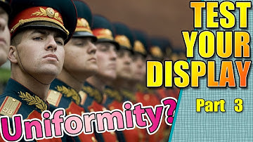 Display color and backlight uniformity test v2.01 | Test your display | #3