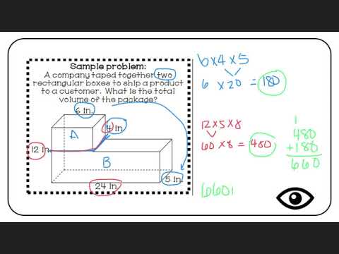 Lesson 9.4 - Volume of Composite Rectangular Prisms