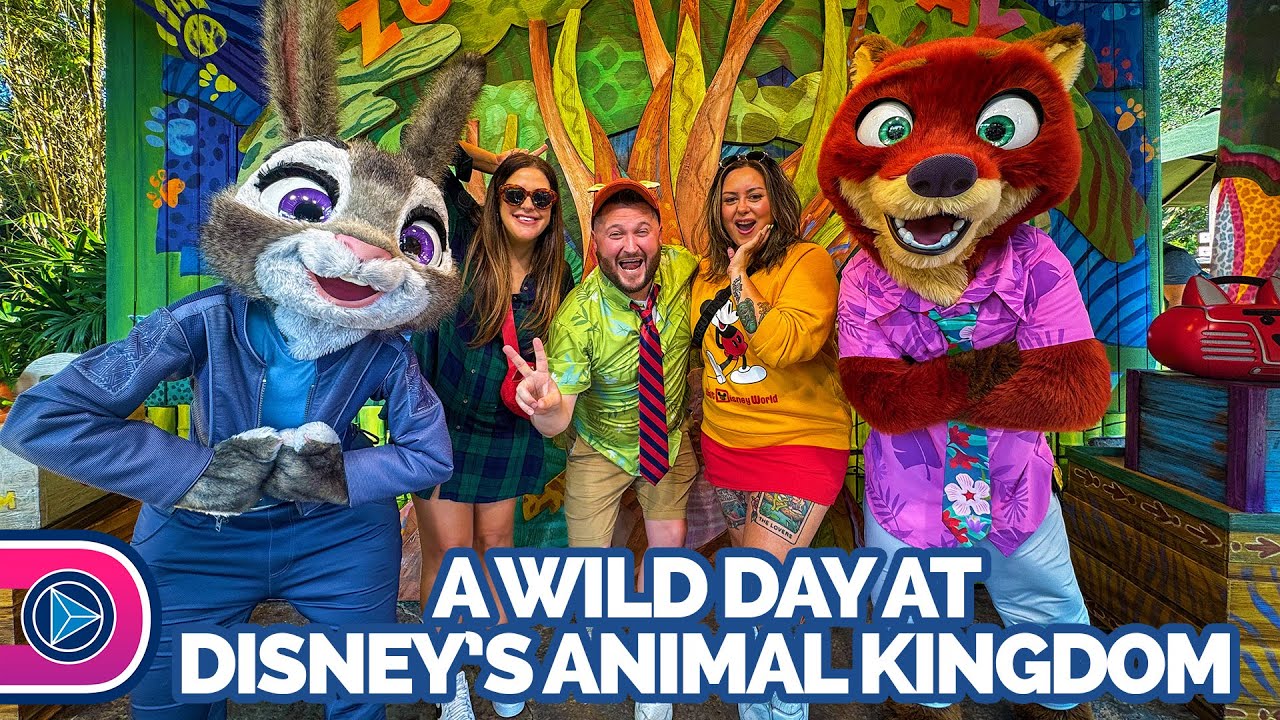 A Wild Day at Disney's Animal Kingdom - Drinks, Snacks, Characters, and More!