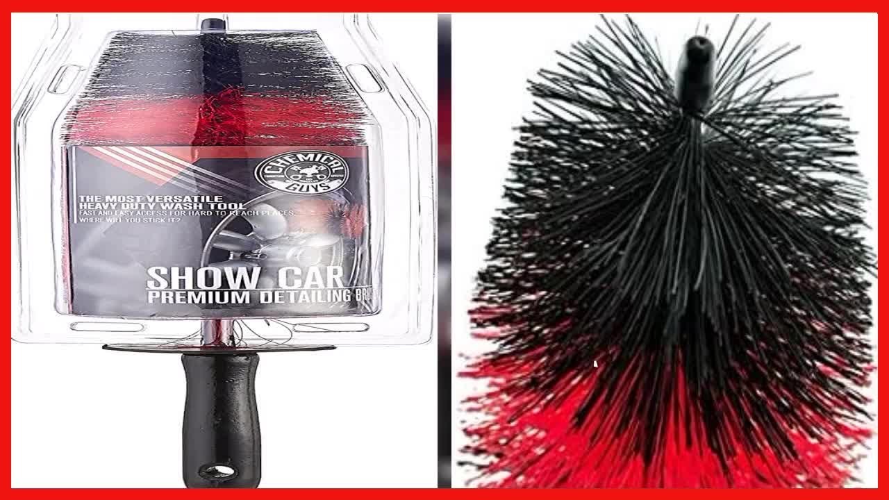 Chemical Guys ACCS38 Show Car Wheel and Rim Detailing Brush