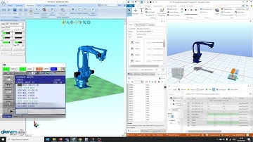 Yaskawa Moto SIM integration Demonstration for Emulate3D Digital Twin