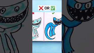How to dray CYAN from Rainbow Friends chapter 2 do vs don't