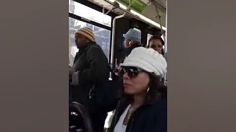 NY GUY ROASTS KAREN ON BUS (REUPLOAD)