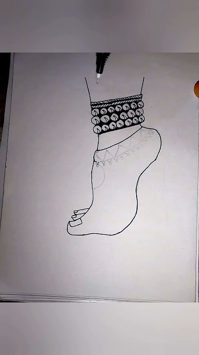 Ghungroo hai tu mai toh hun paaw piya🤌❤️✨ #art #indianart #drawing #penart #viralshorts #viralvideo