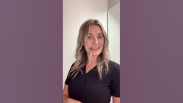 TONGUE SCRAPING: When should I clean my tongue? Dentist shares her routine... #shorts