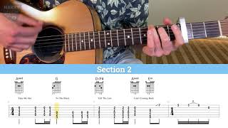 Video thumbnail of "Firefly Theme (Ballad Of Serenity) Sonny Rhodes - Full Guitar Lesson"