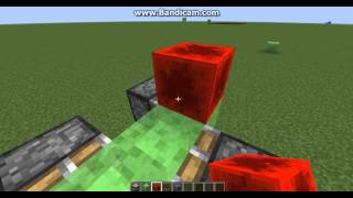Машина в minecraft без модов из блока слизи Машина в minecraft без модов из блока слизи