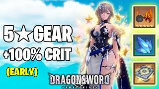 Get Best Gear AND 100% Crit Rate Early Game (Secret Dungeons) - DragonSword Awakening