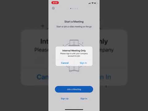 How to: Join NSW Department of Education ZOOM using the iOS App