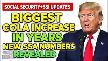 Biggest COLA Increase in Years – SSA Releases New Numbers for Social Security & SSI!