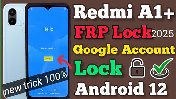 Redmi A1/A1+/A2, POCO C50 FRP Bypass 2025 | Easy Method Without PC!