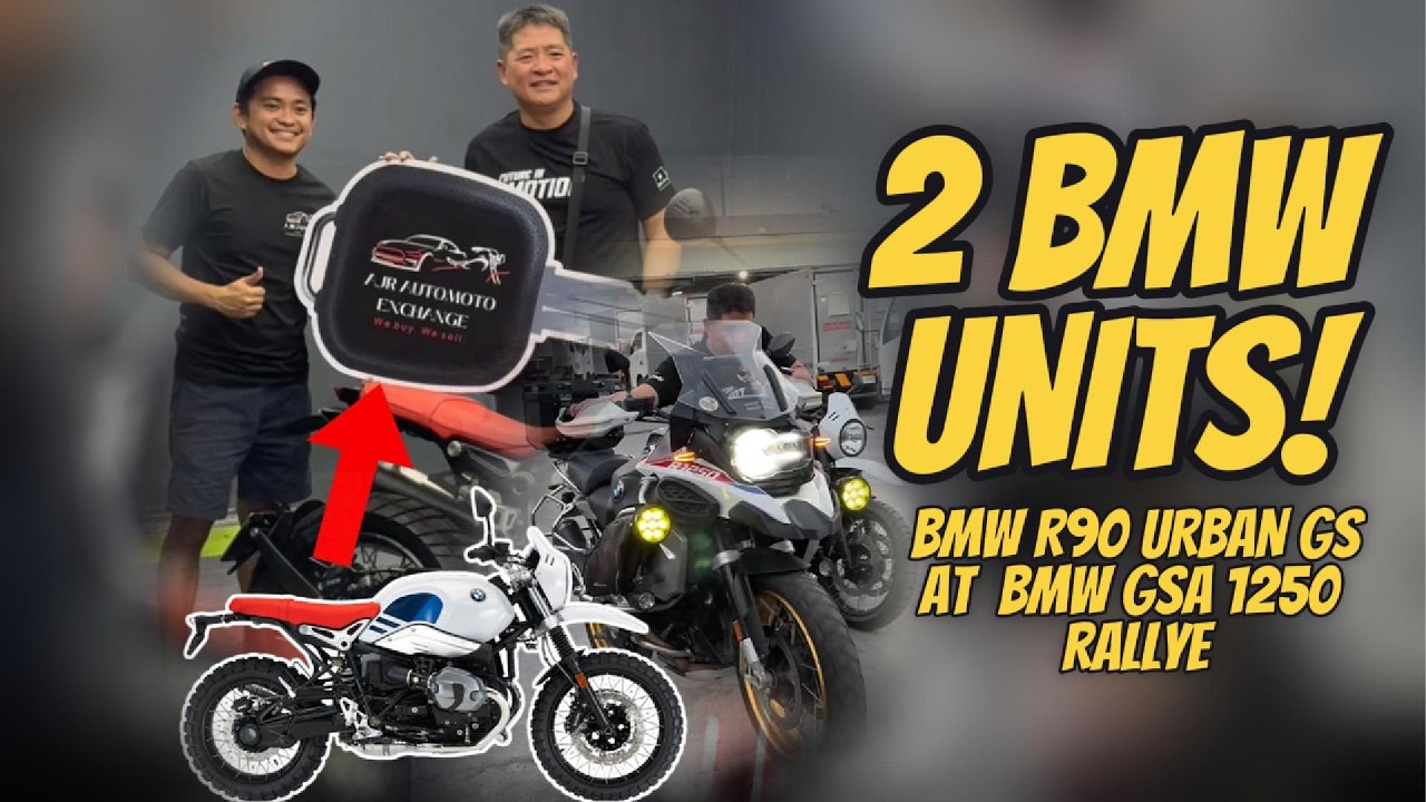 Lau R90 2 Done Deal ulit sa BatangasBmw R90 Urban GS at Bmw GSA 1250 Rallye 🔥 ...