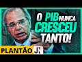 É O FIM DA CRISE NO BRASIL? PIB cresce 7% no trimestre | Plantão JN