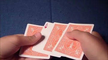 Elmsley Count Card Sleight Tutorial