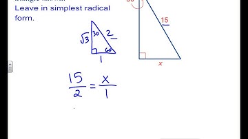 13.1 - Right Triangle Trigonometry