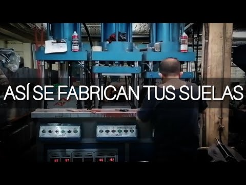 Así se fabrican las suelas de TPU, TR, PVC, TPU+Cuero, Expanso y más