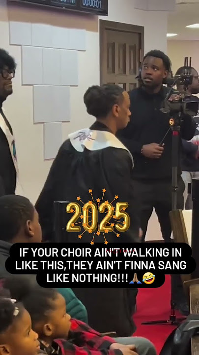 Keep yo choir, if they're not walking in like this!!  #church #blackchurch