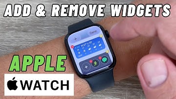 How to Add & Remove Widgets on Apple Watch  (Watch OS 10)