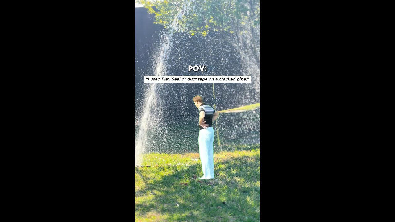 Its just a tiny leak...UNTIL…. Sprinkler repair in Frisco, Tx