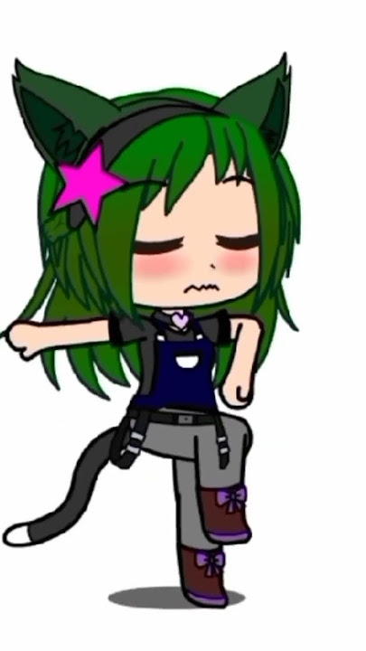 Sad cat dance #short #gachaclub #meme #dance