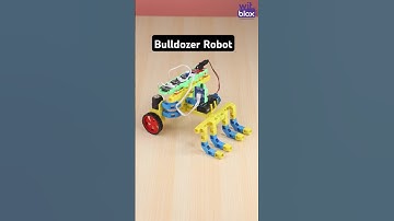 We #challenge you to build this #bulldozer robot