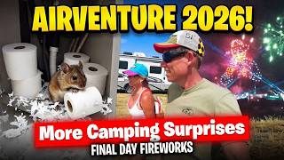 AirVenture 2026 Wind-Down: Empty Campgrounds, Cheese Curds & Our RV Critter