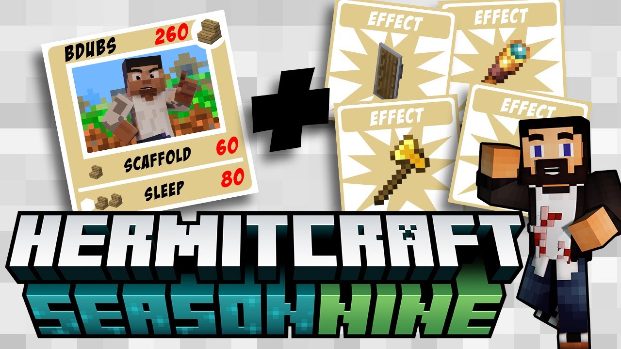 HERMITCRAFT SEASON 9 EP14 FIRST Hermit Card And Four Other New