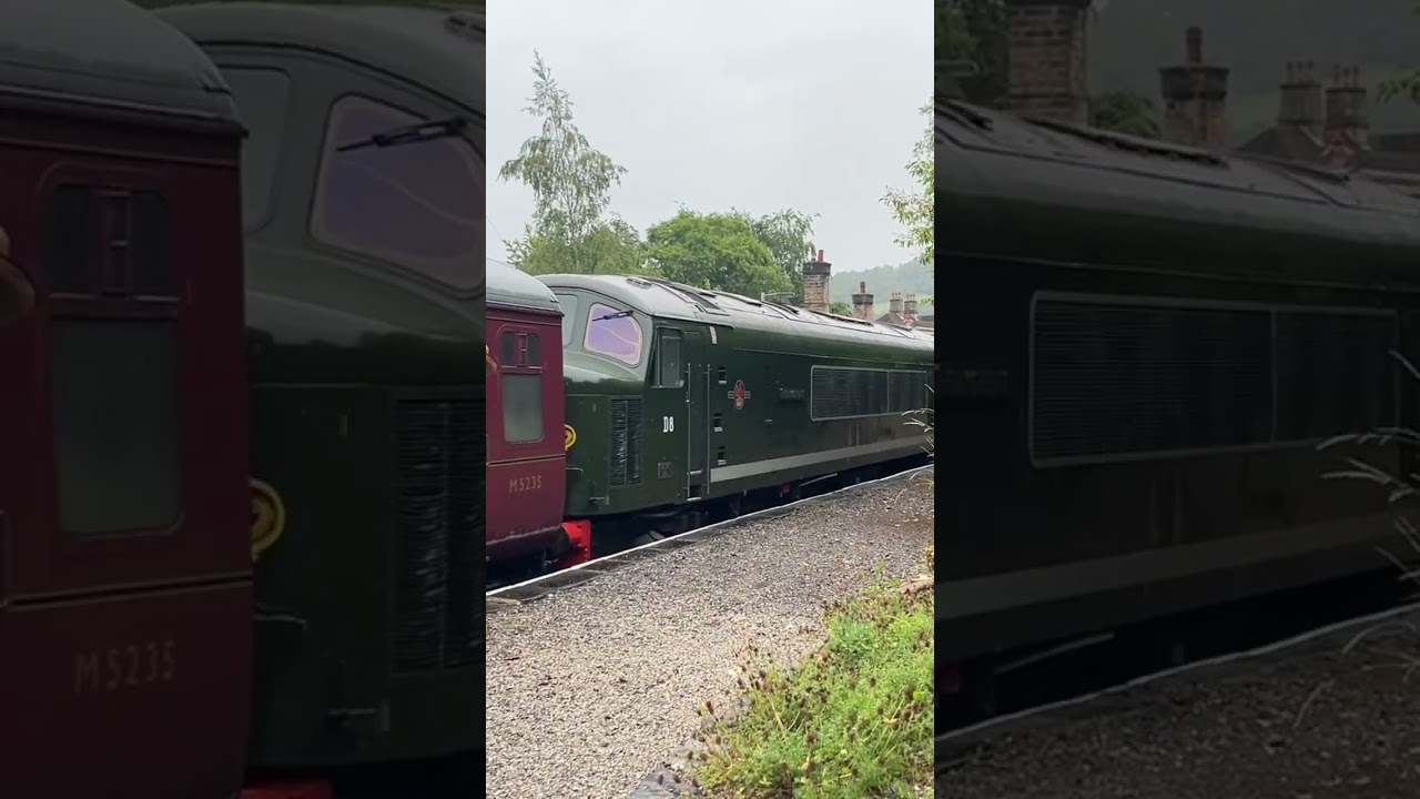 Class 45 Enters Matlock 