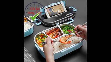 Khay cơm inox cao cấp - có giữ nhiệt của Hàn Quốc