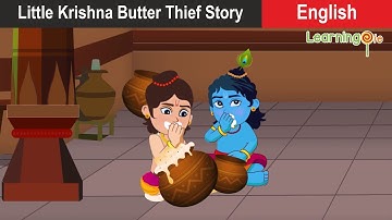 Krishna Love For Butter Story in English | Indian Mythological Stories | Bhakti Stories | Popular