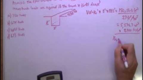 Wastewater Collection Math Problem #54   Sewergeek