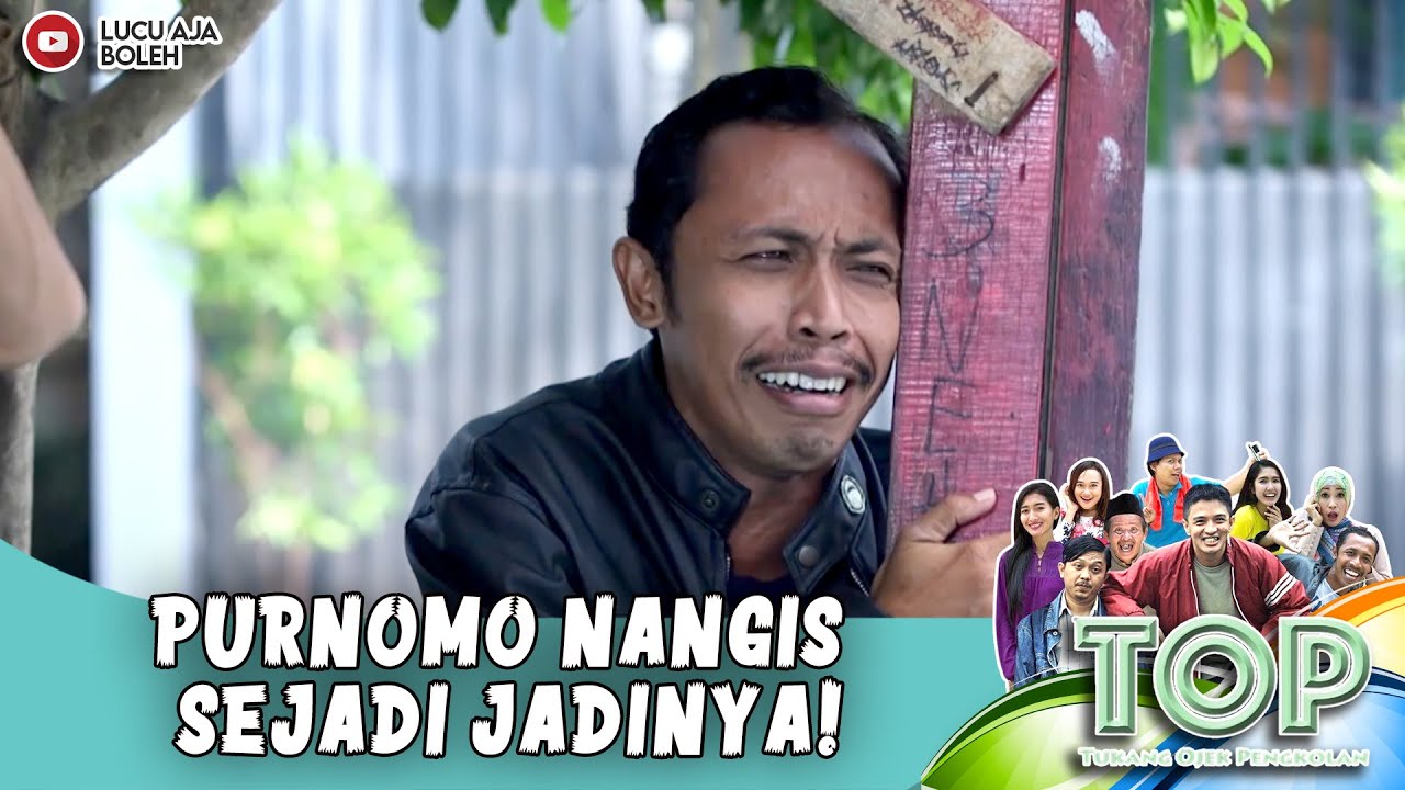 DENGER SARAH DI ANTERIN OJAK! PURNOMO NANGIS SEJADI JADINYA! - TUKANG OJEK PENGKOLAN EPS 685 (4/6)